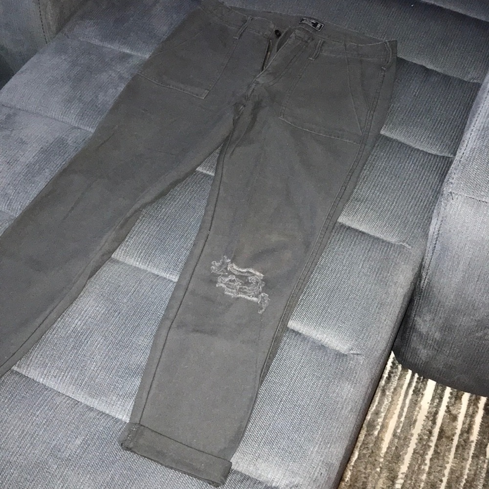 Abercrombie & Fitch Ankle Low Rise Slim Boyfriend